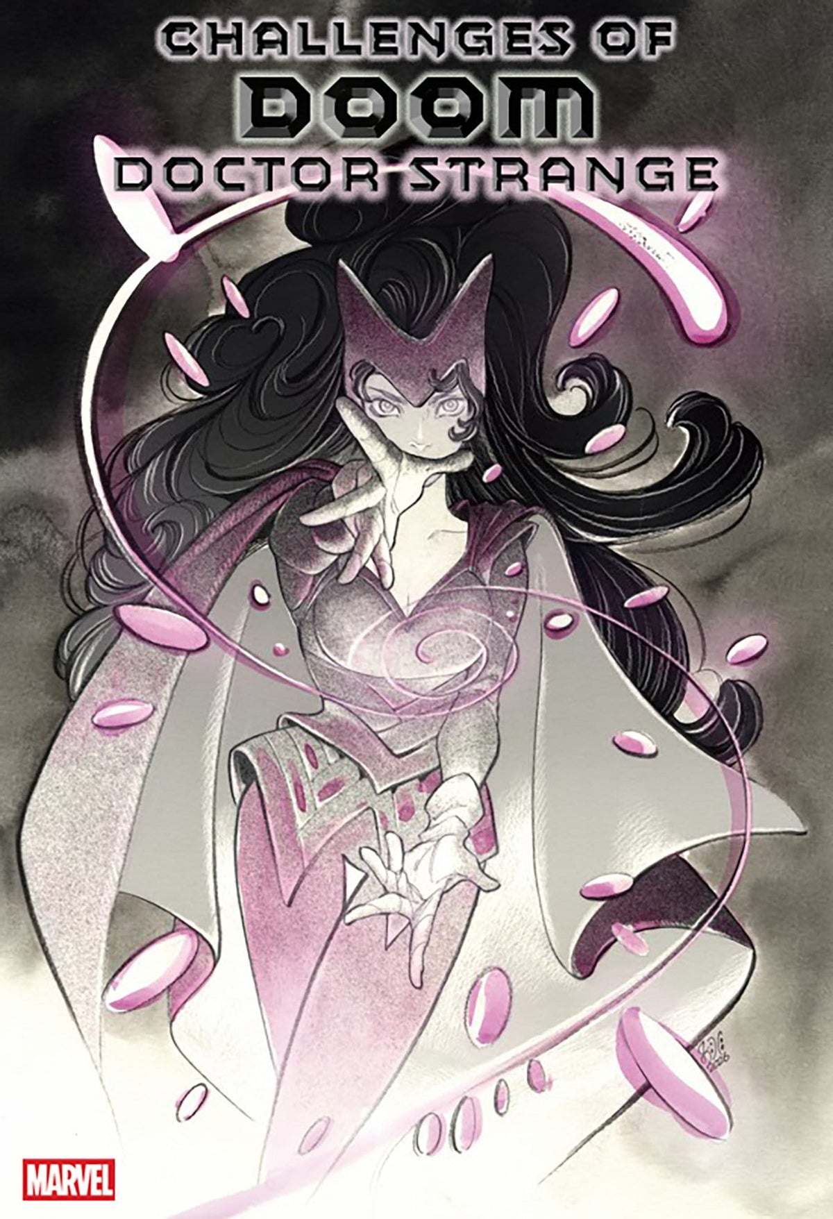 Marvel Comic Books CHALLENGES OF DOOM: DOCTOR STRANGE #1 PEACH MOMOKO MOMO-TONE VARIANT (Release Date: 11/04/2026) 75960621690100121 PRH-75960621690100121