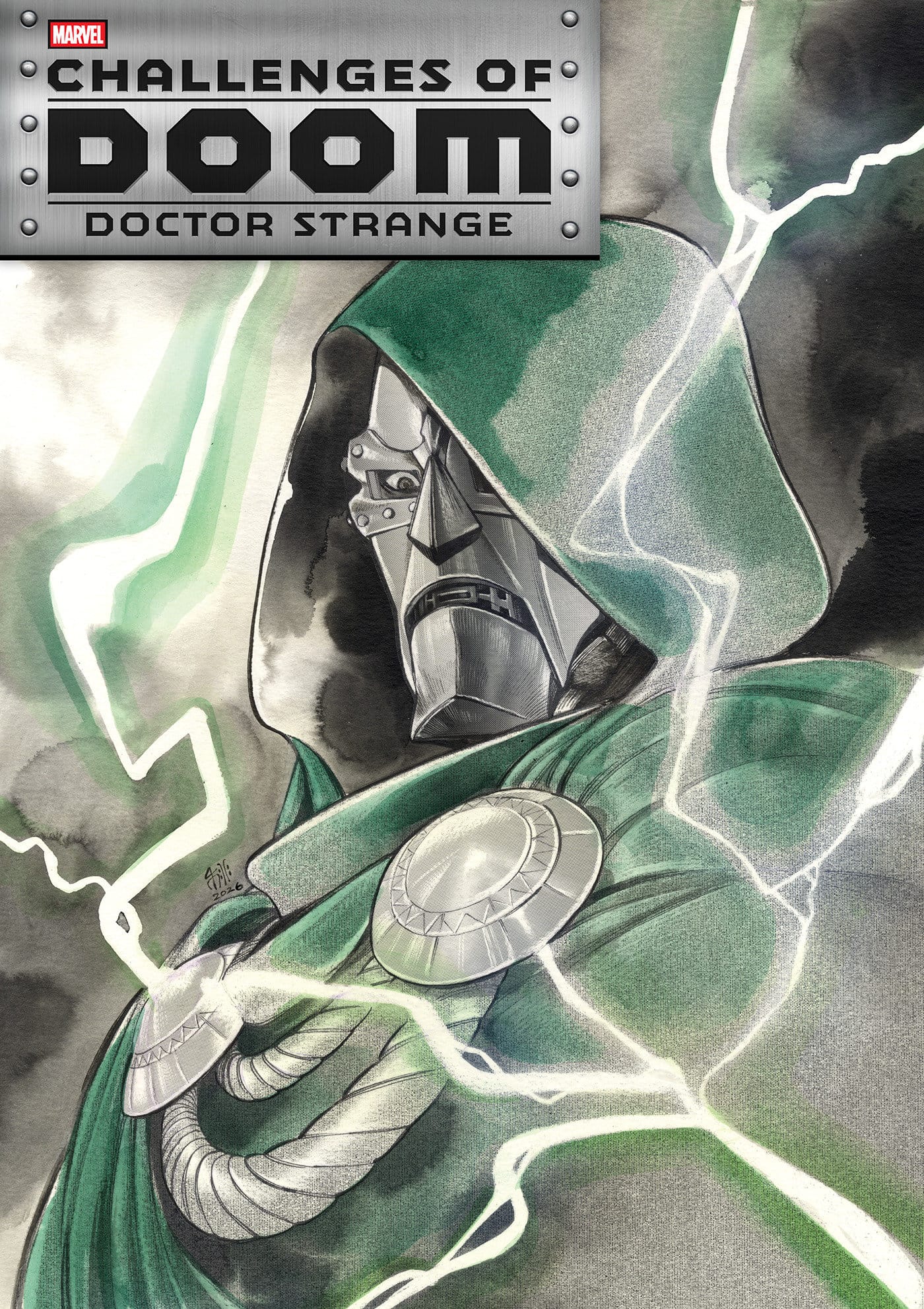 CHALLENGES OF DOOM: DOCTOR STRANGE #1 PEACH MOMOKO MOMO-TONE VARIANT (Release Date: 11/04/2026)
