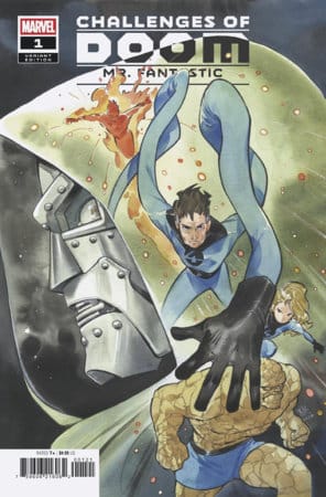 Marvel Comic Books CHALLENGES OF DOOM: MR. FANTASTIC #1 PEACH MOMOKO VARIANT 75960621606200121 PRH-75960621606200121