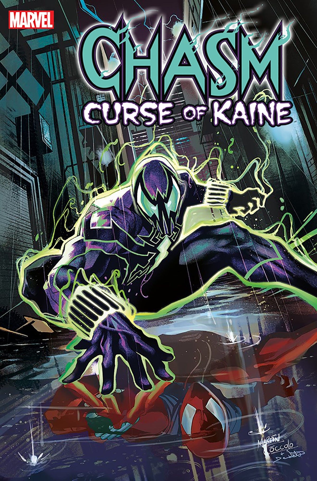 Marvel Comic Books CHASM: CURSE OF KAINE #1 MARTIN COCCOLO VARIANT 75960620933000131 PRH-75960620933000131