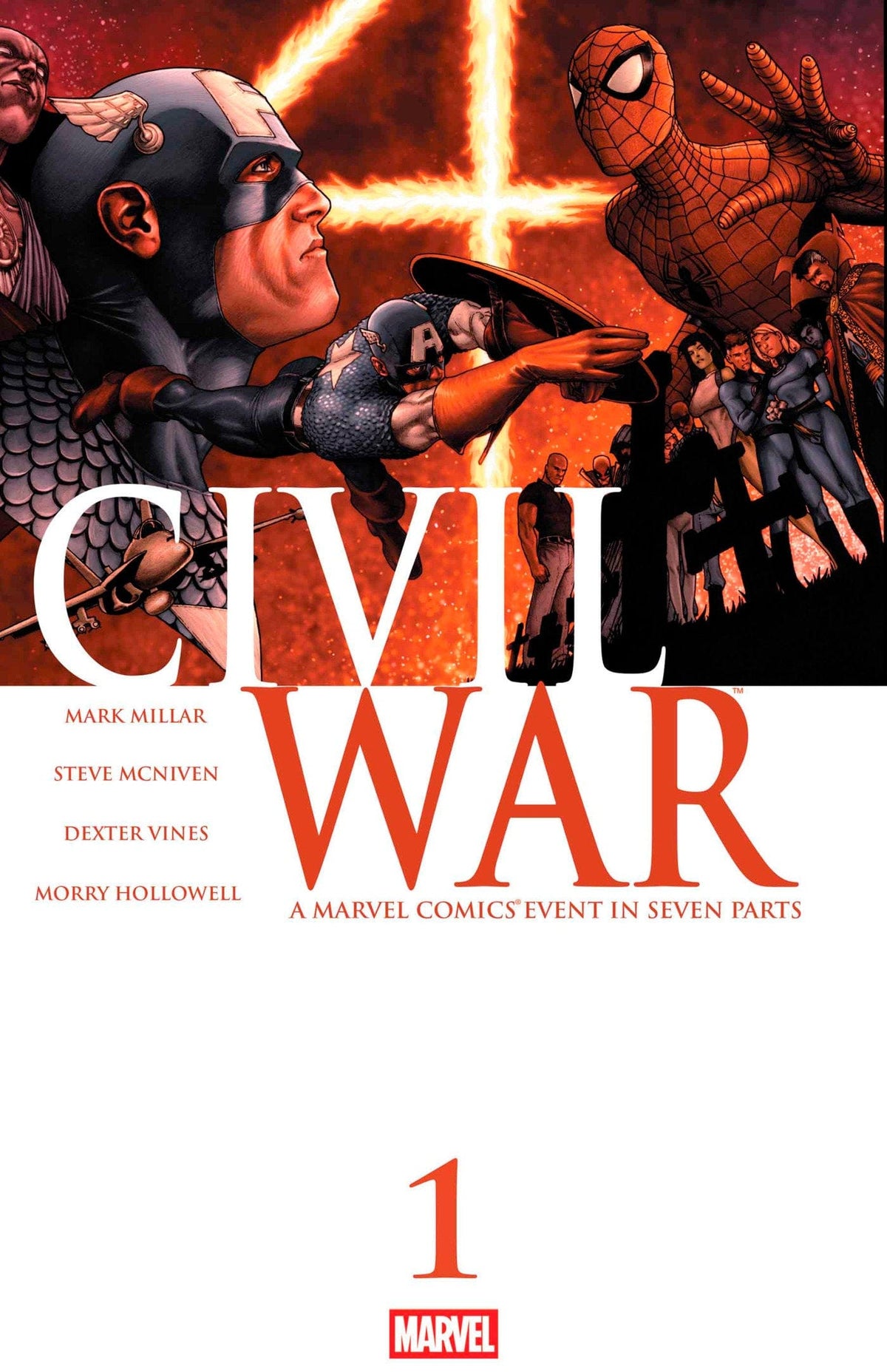 Marvel Comic Books CIVIL WAR #1 FACSIMILE EDITION 75960621262000111 PRH-75960621262000111
