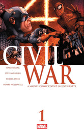 Marvel Comic Books CIVIL WAR #1 FACSIMILE EDITION FOIL VARIANT 75960621262000121 PRH-75960621262000121