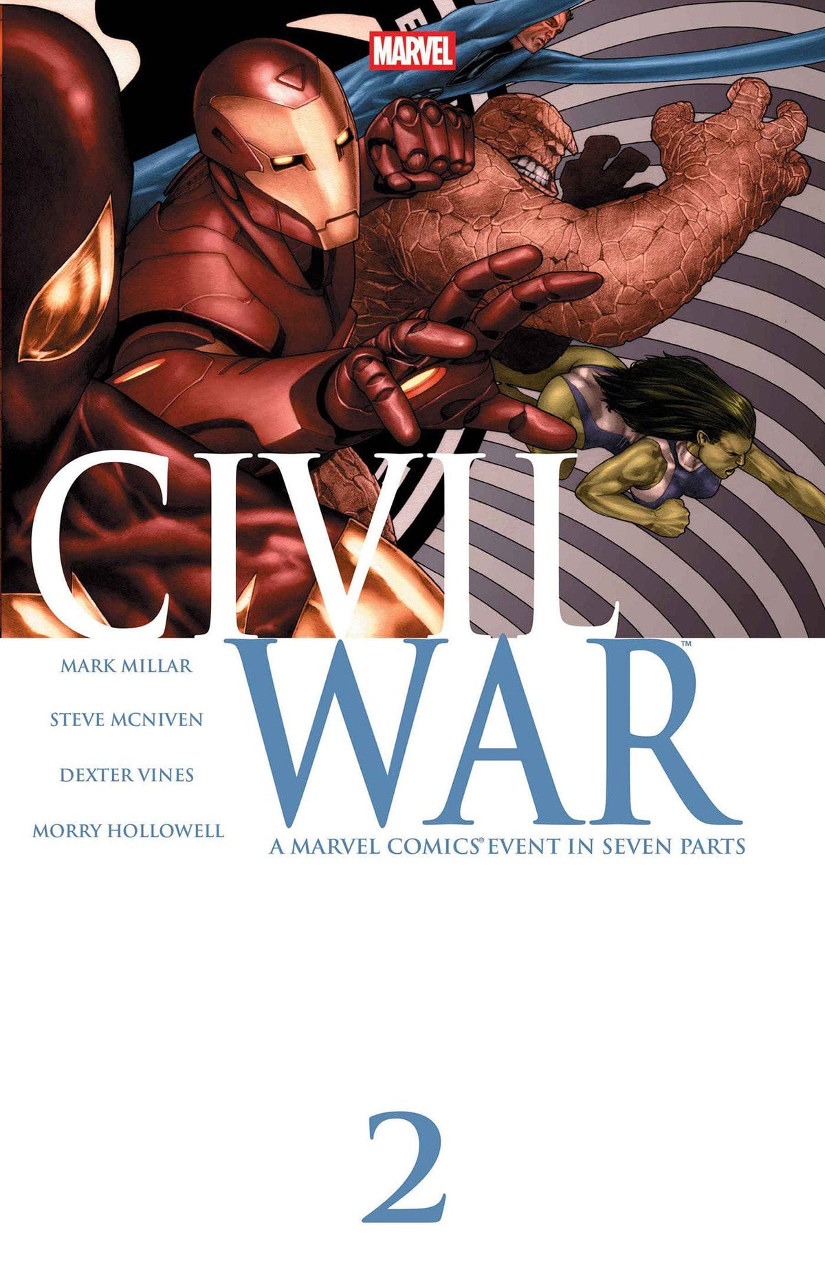 Marvel Comic Books CIVIL WAR #2 FACSIMILE EDITION 75960621263700211 PRH-75960621263700211