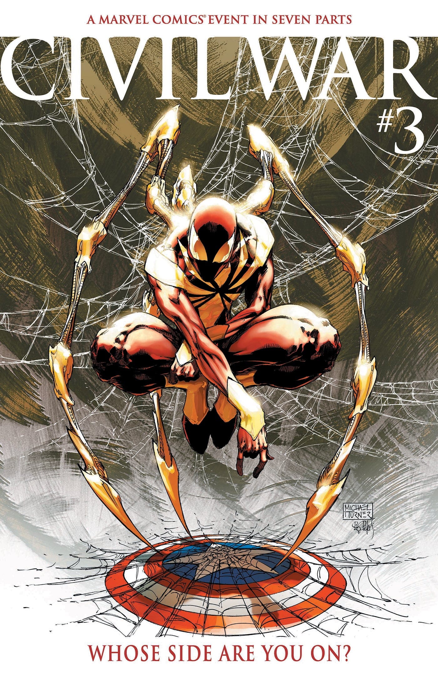 CIVIL WAR #3 FACSIMILE EDITION MICHAEL TURNER FOIL VARIANT