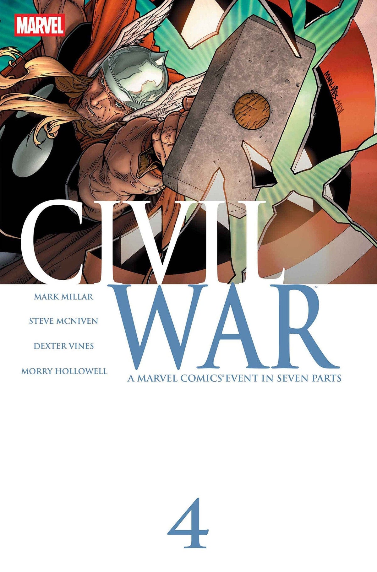 Marvel Comic Books CIVIL WAR #4 FACSIMILE EDITION 75960621265100411 PRH-75960621265100411