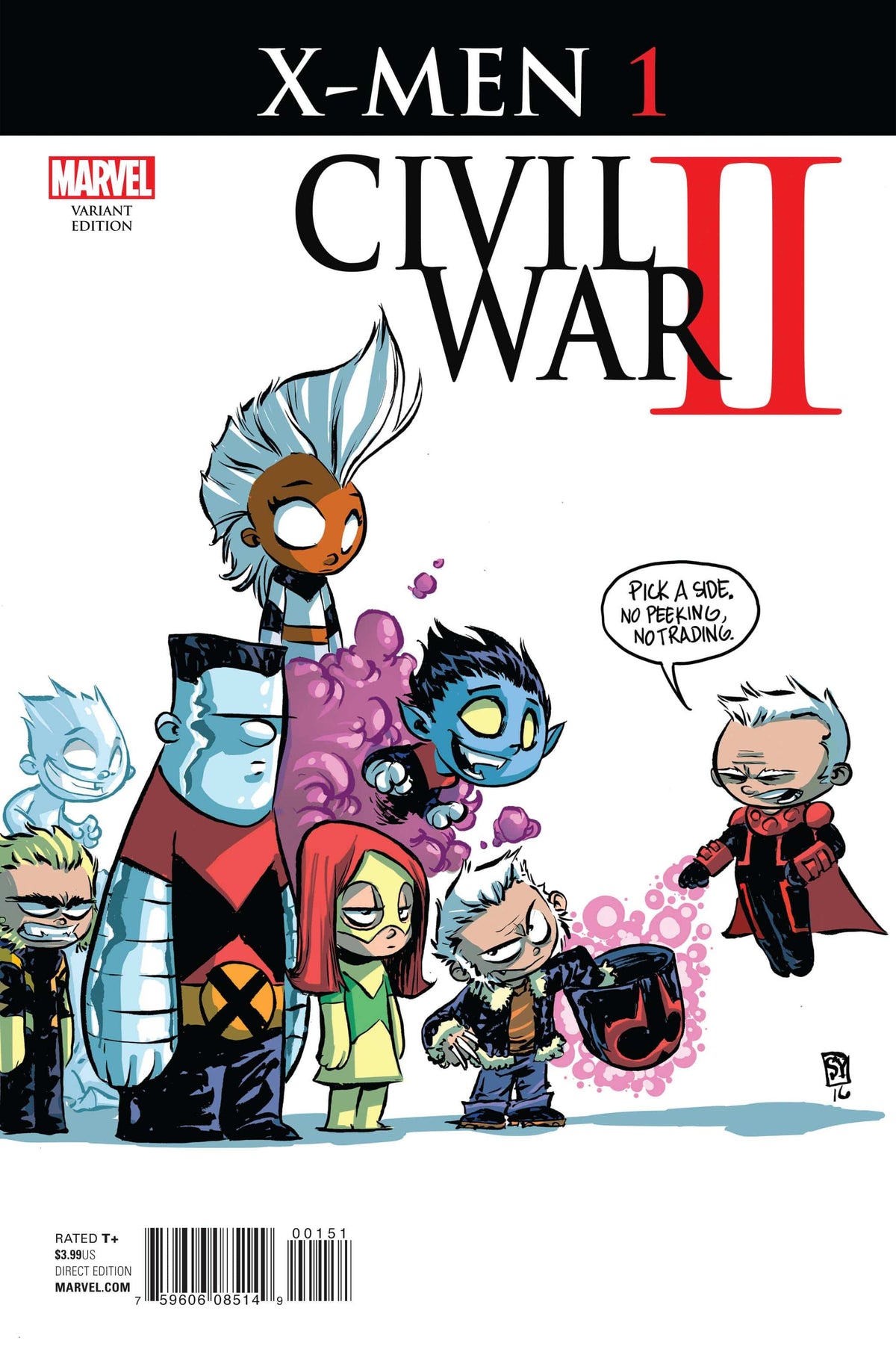 CIVIL WAR II X-MEN #1 (OF 4) YOUNG VAR