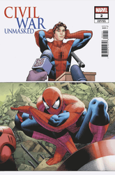 Marvel Comic Books CIVIL WAR: UNMASKED #2 PAULO SIQUEIRA 5-PART CONNECTING VARIANT 75960621471600221 PRH-75960621471600221