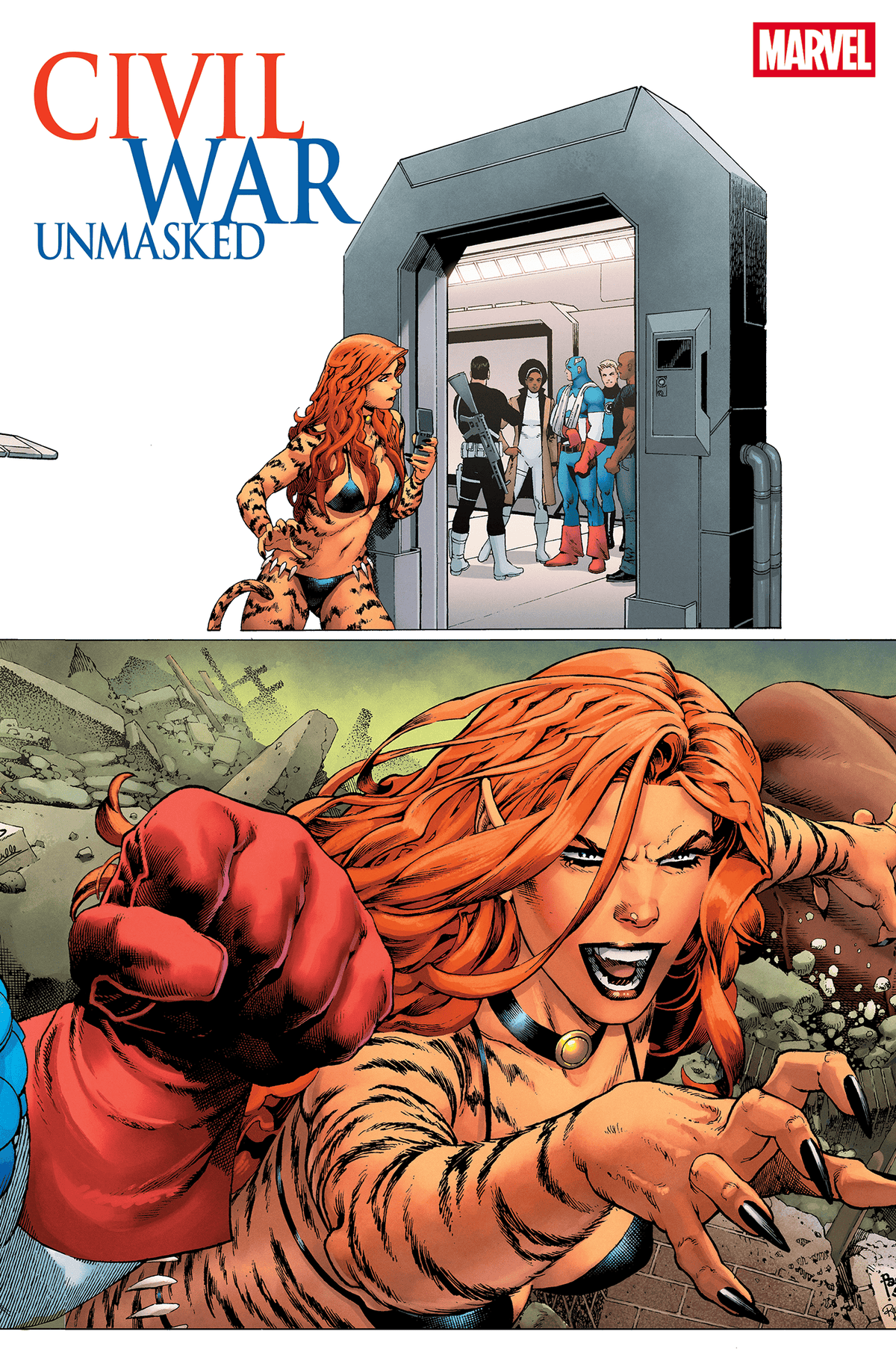 Marvel Comic Books CIVIL WAR: UNMASKED #4 PAULO SIQUEIRA 5-PART CONNECTING VARIANT (Release Date: 08/05/2026) 75960621471600421 PRH-75960621471600421