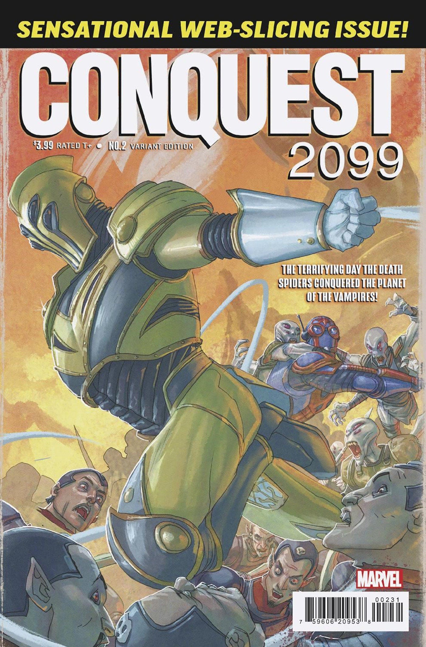 CONQUEST 2099 #2 PETE WOODS VARIANT