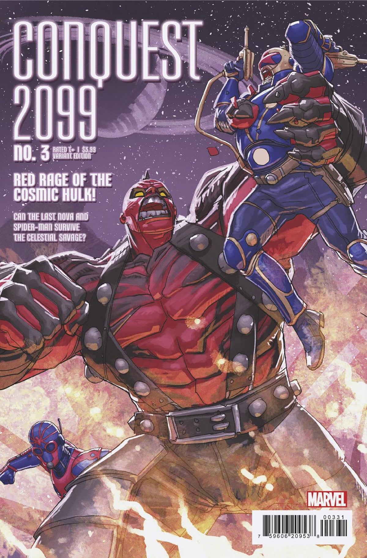 Marvel Comic Books CONQUEST 2099 #3 PETE WOODS VARIANT 75960620953800331 PRH-75960620953800331