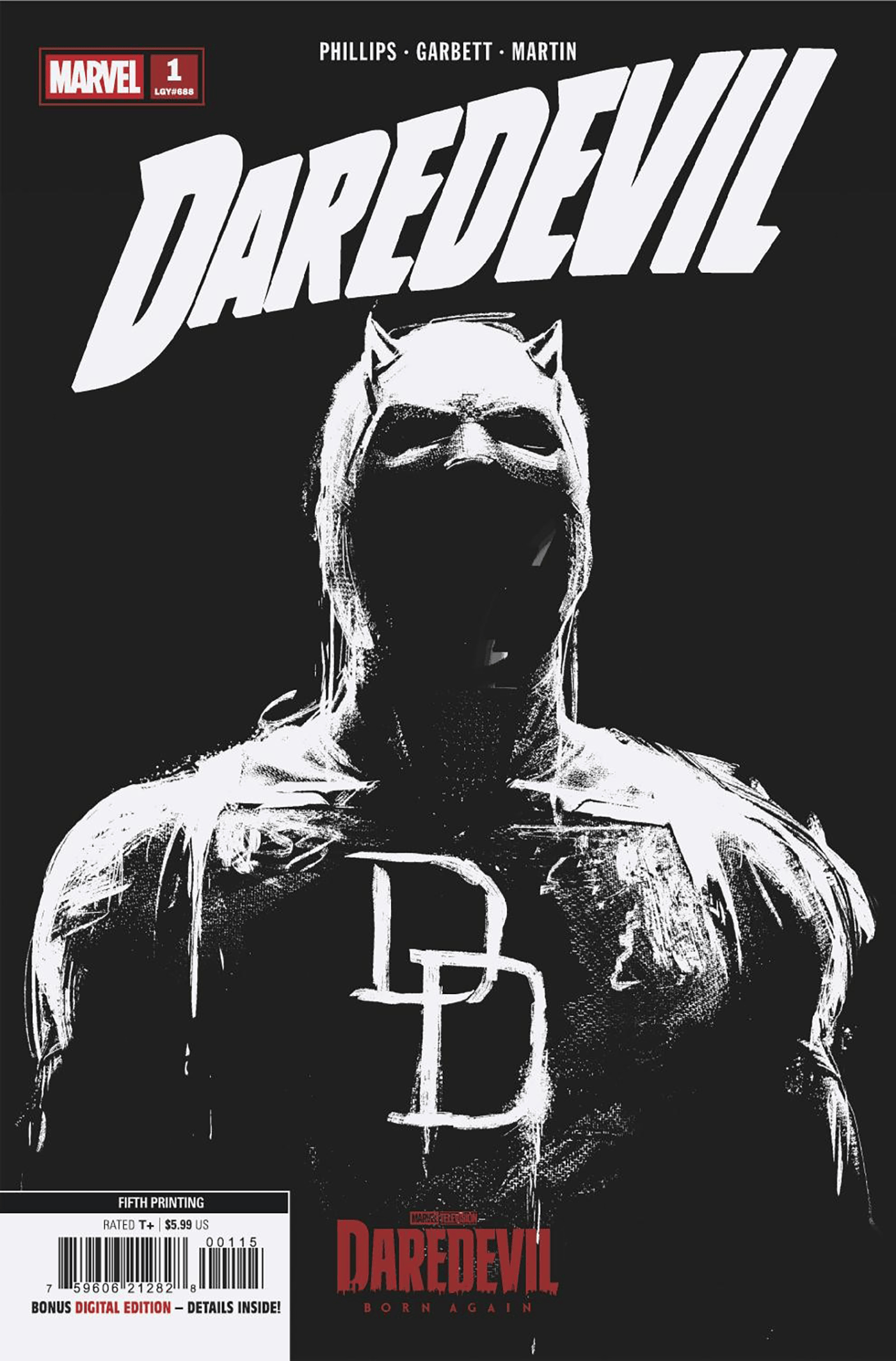 DAREDEVIL #1 MARVEL TELEVISION 5TH PRINTING VARIANT (Release Date: 08/26/2026)