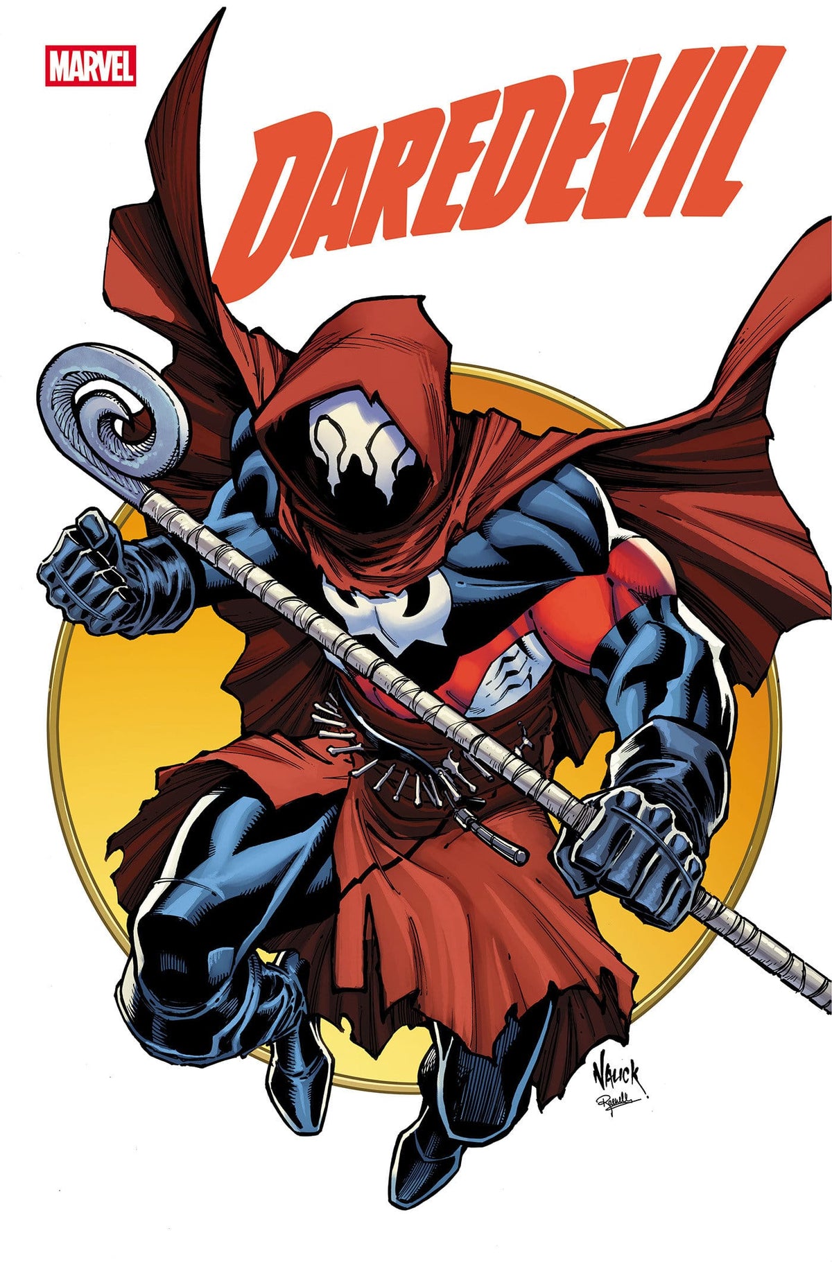 Marvel Comic Books DAREDEVIL #10 TODD NAUCK ICONIC VARIANT (Release Date: 12/23/2026) 75960621282801021 PRH-75960621282801021