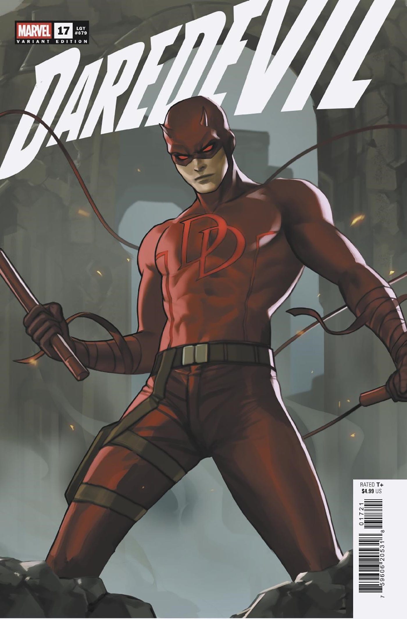 DAREDEVIL #17 MARC ASPINALL VARIANT