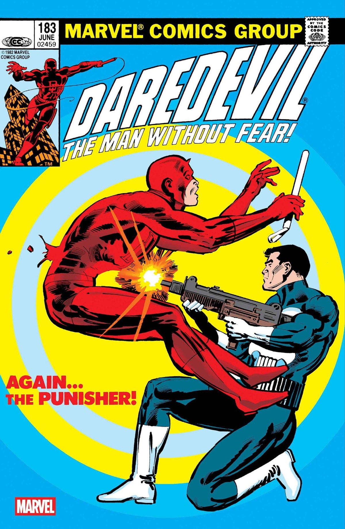 Marvel Comic Books DAREDEVIL #183 FACSIMILE EDITION [NEW PRINTING] 75960621566918311 PRH-75960621566918311