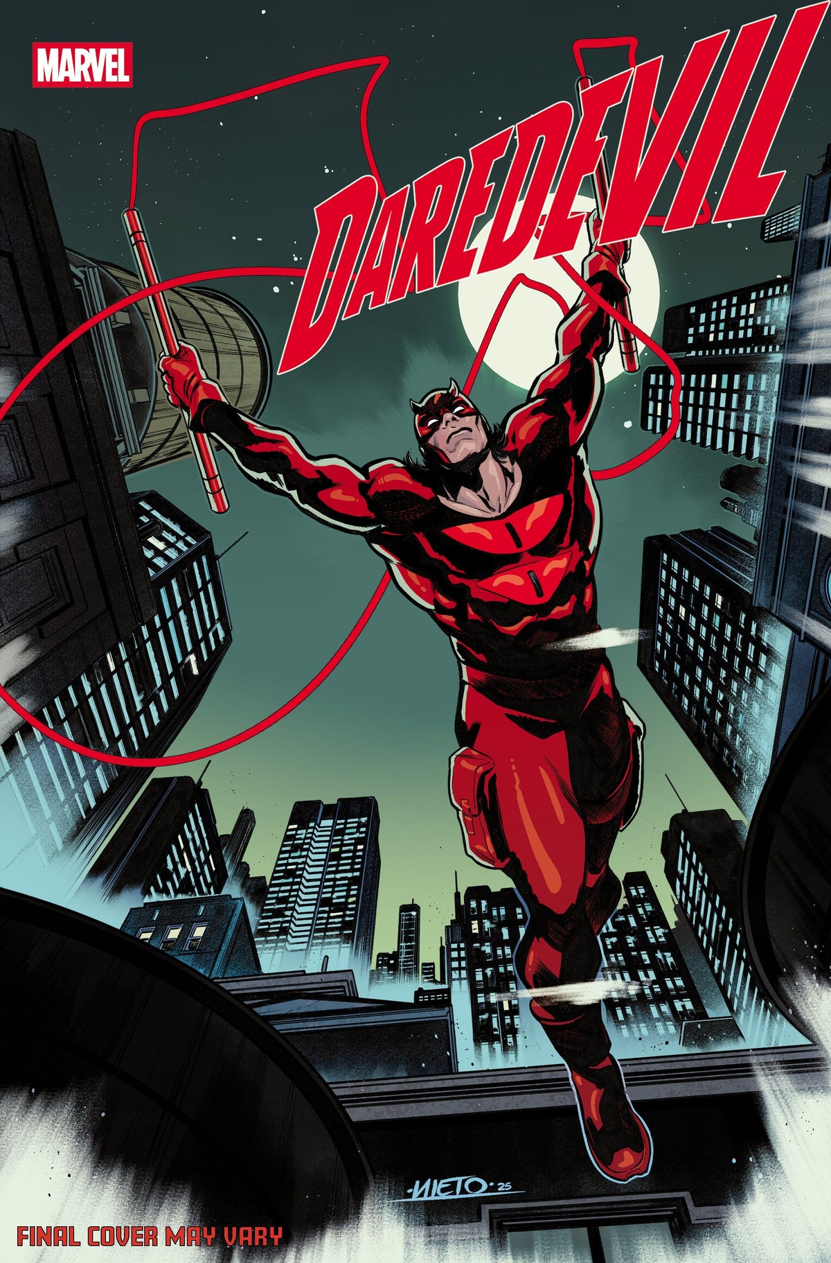 Marvel Comic Books DAREDEVIL #2 CARLOS NIETO ULTIMATE FAREWELL VARIANT 75960621282800231 PRH-75960621282800231