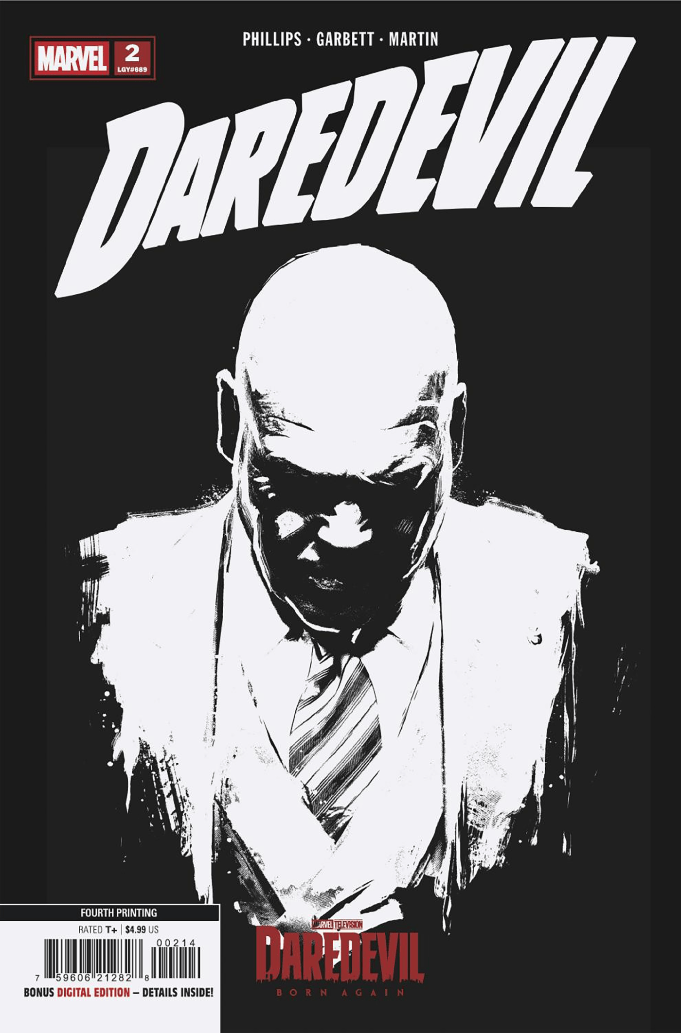 DAREDEVIL #2 MARVEL TELEVISION 4TH PRINTING VARIANT (Release Date: 08/26/2026)