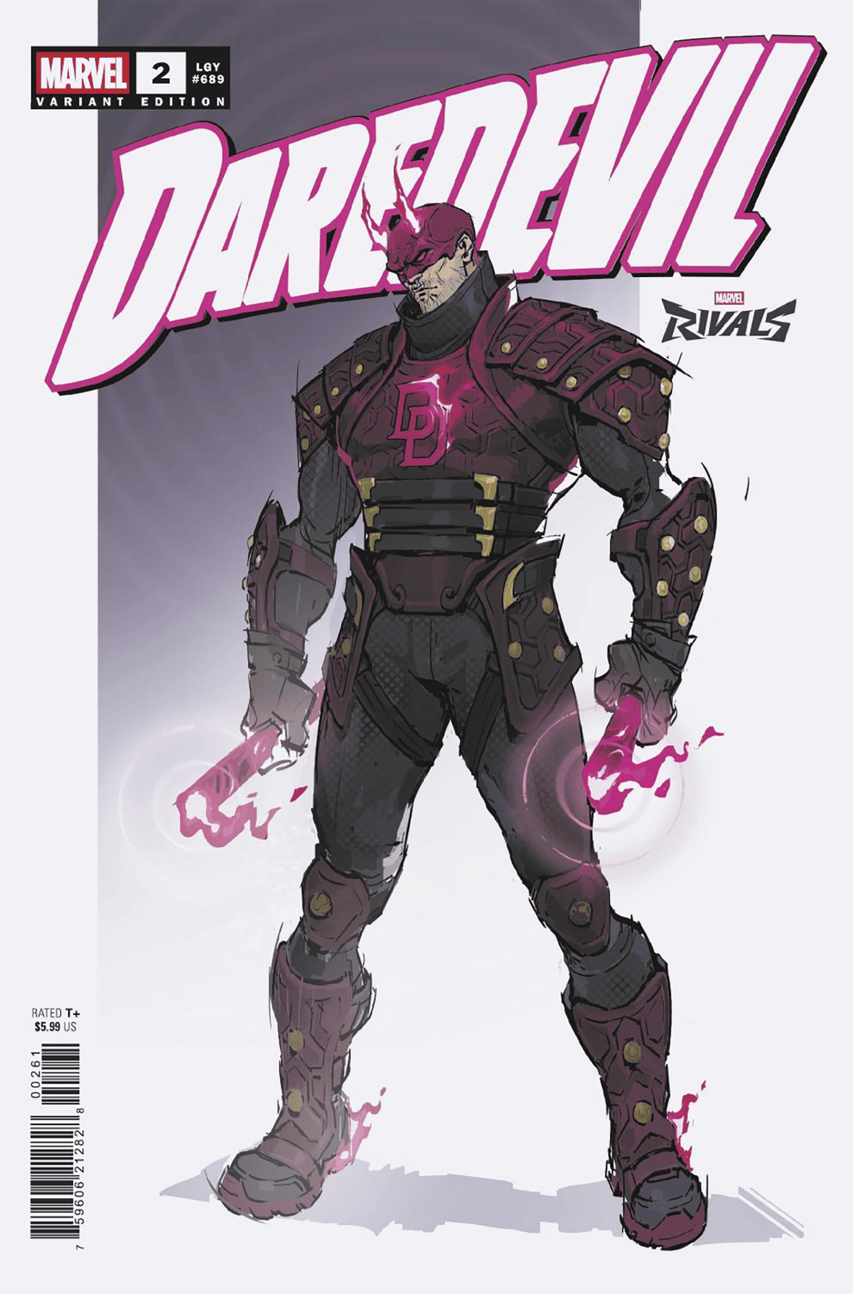Marvel Comic Books DAREDEVIL #2 NETEASE GAMES MARVEL RIVALS VARIANT 75960621282800261 PRH-75960621282800261