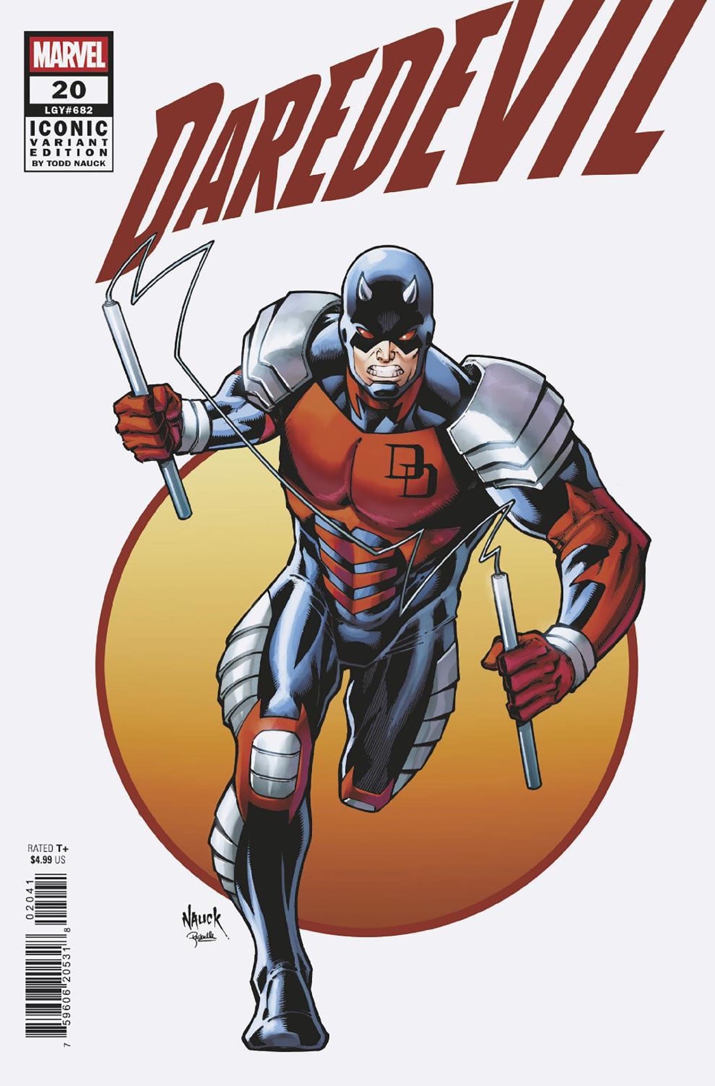 DAREDEVIL #20 TODD NAUCK ICONIC VARIANT