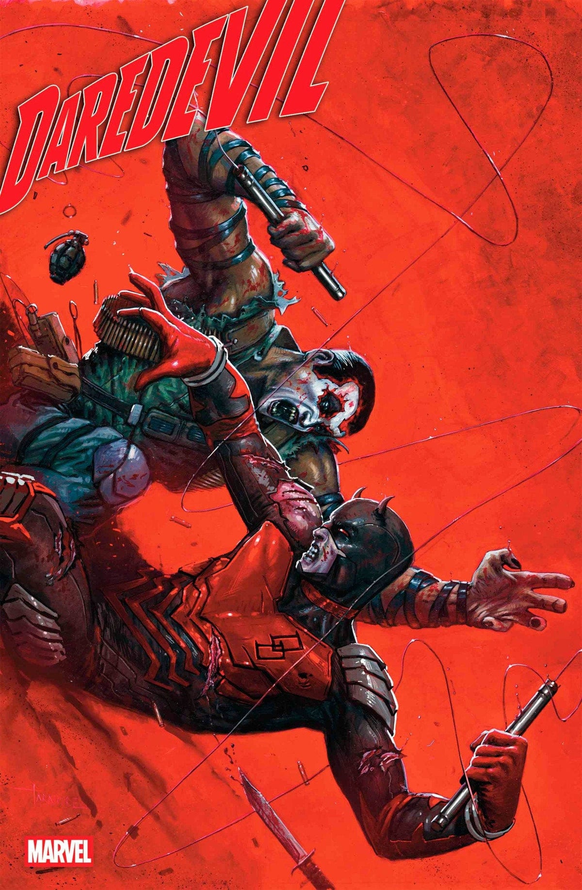 Marvel Comic Books DAREDEVIL #22 DAVIDE PARATORE BRING ON THE BAD GUYS VARIANT 75960620531802221 PRH-75960620531802221