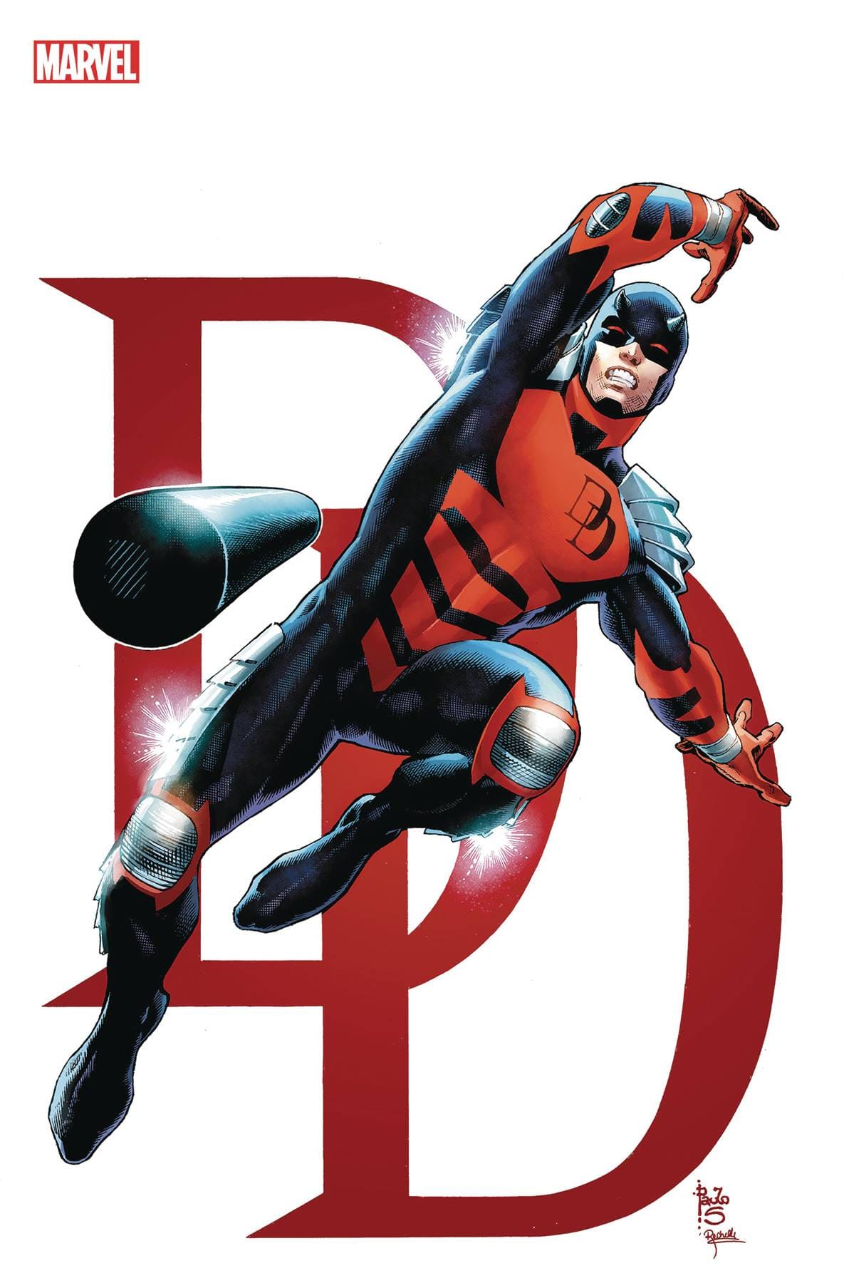 DAREDEVIL BLACK ARMOR #1 PAULO SIQUEIRA FOIL VAR (NET)