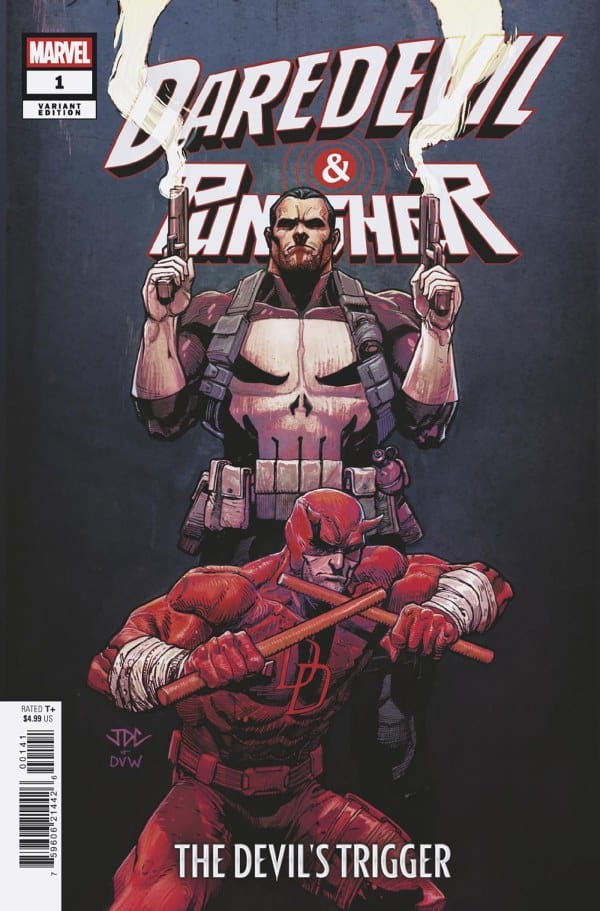 Marvel Comic Books DAREDEVIL/PUNISHER: THE DEVIL'S TRIGGER #1 JOSHUA CASSARA VARIANT 75960621442600141 PRH-75960621442600141