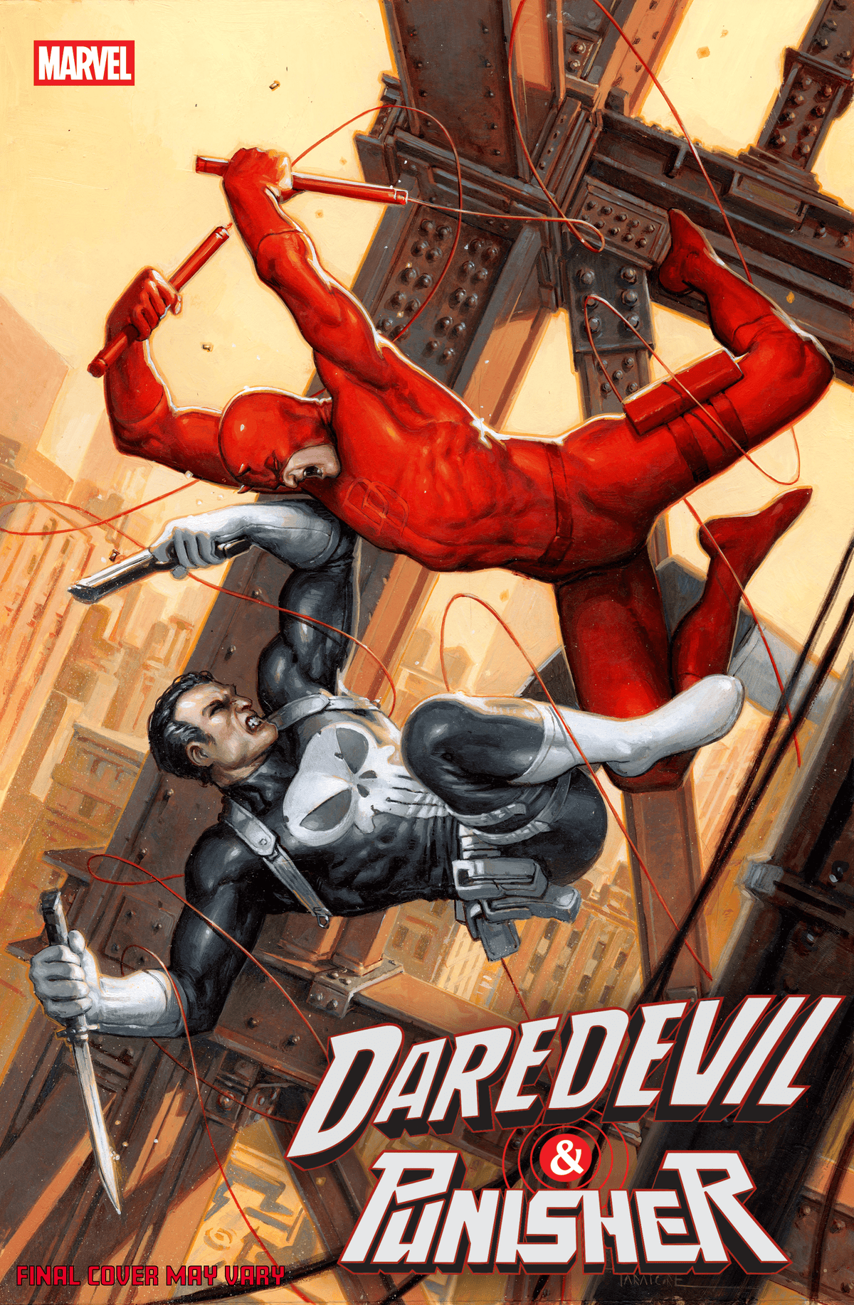 Marvel Comic Books DAREDEVIL/PUNISHER: THE DEVIL'S TRIGGER #3 DAVIDE PARATORE VARIANT 75960621442600331 PRH-75960621442600331