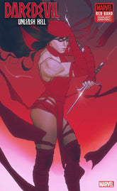 Marvel Comic Books DAREDEVIL: UNLEASH HELL - RED BAND #1 JOSHUA SWABY ELEKTRA VARIANT [POLYBAGGED] 75960621182100131 PRH-75960621182100131