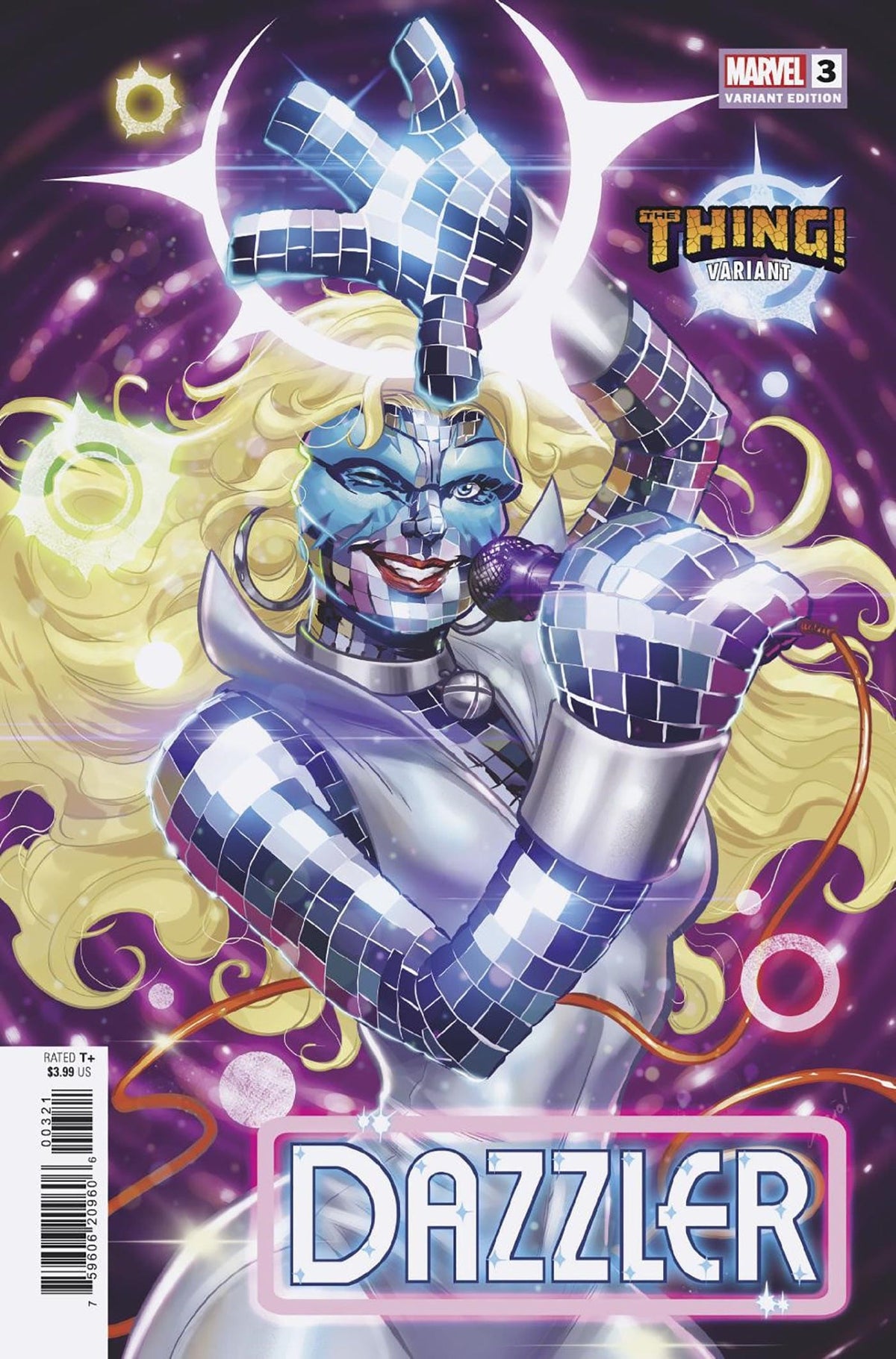 Marvel Comic Books DAZZLER #3 ARIO ANINDITO THE THING! VARIANT 75960620960600321 PRH-75960620960600321