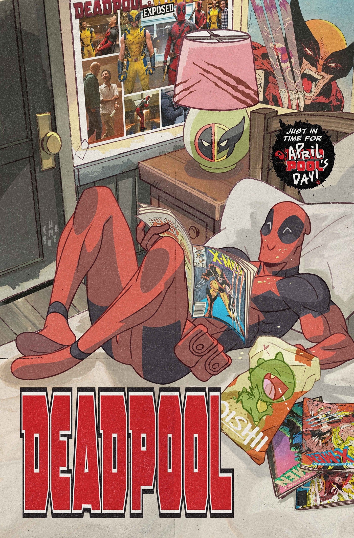 DEADPOOL #13 TBD ARTIST APRIL POOL'S DAY VARIANT