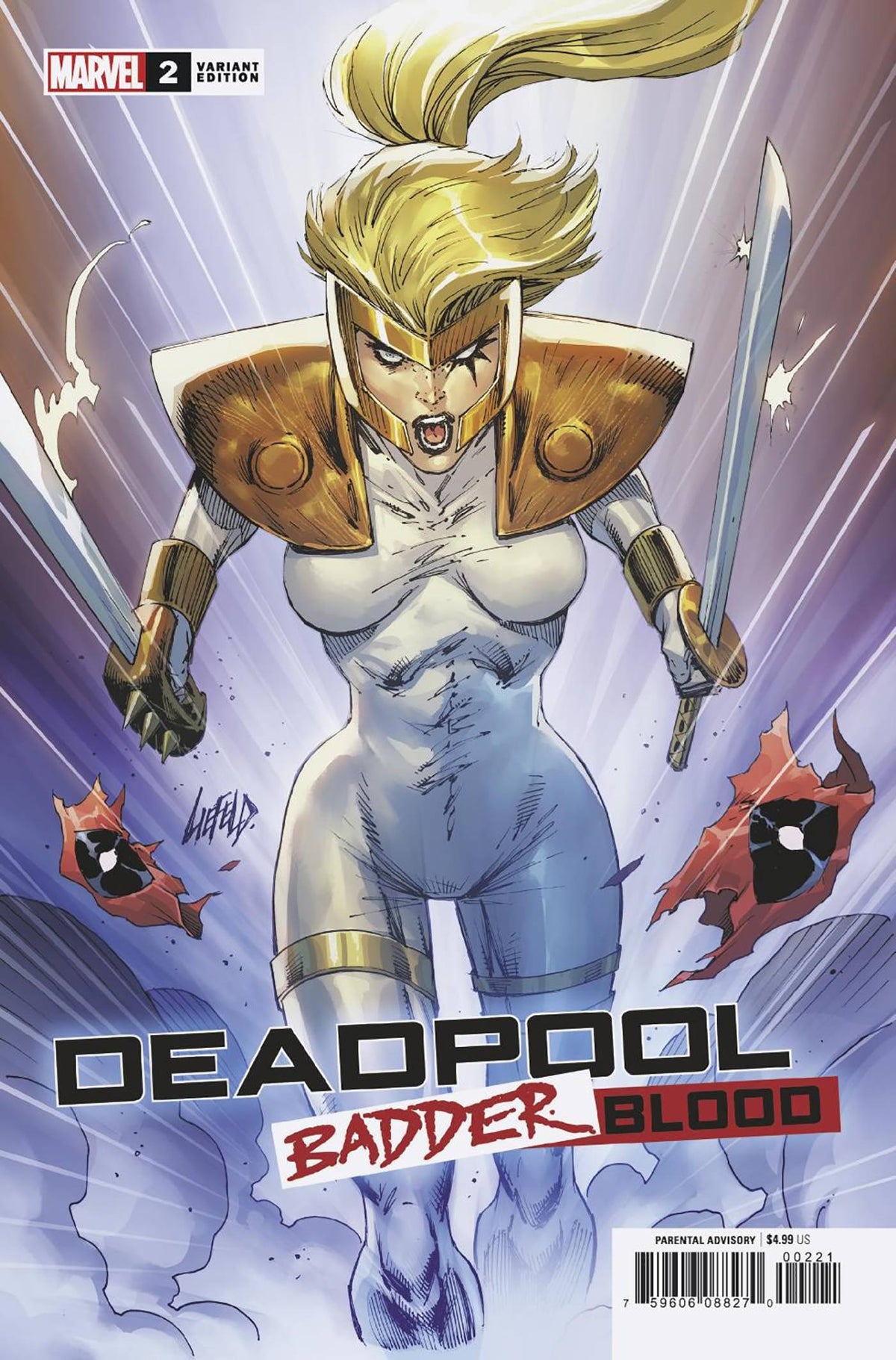 Marvel Comic Books DEADPOOL BADDER BLOOD #2 (OF 5) ROB LIEFELD VAR '75960608827000221 MAY230761