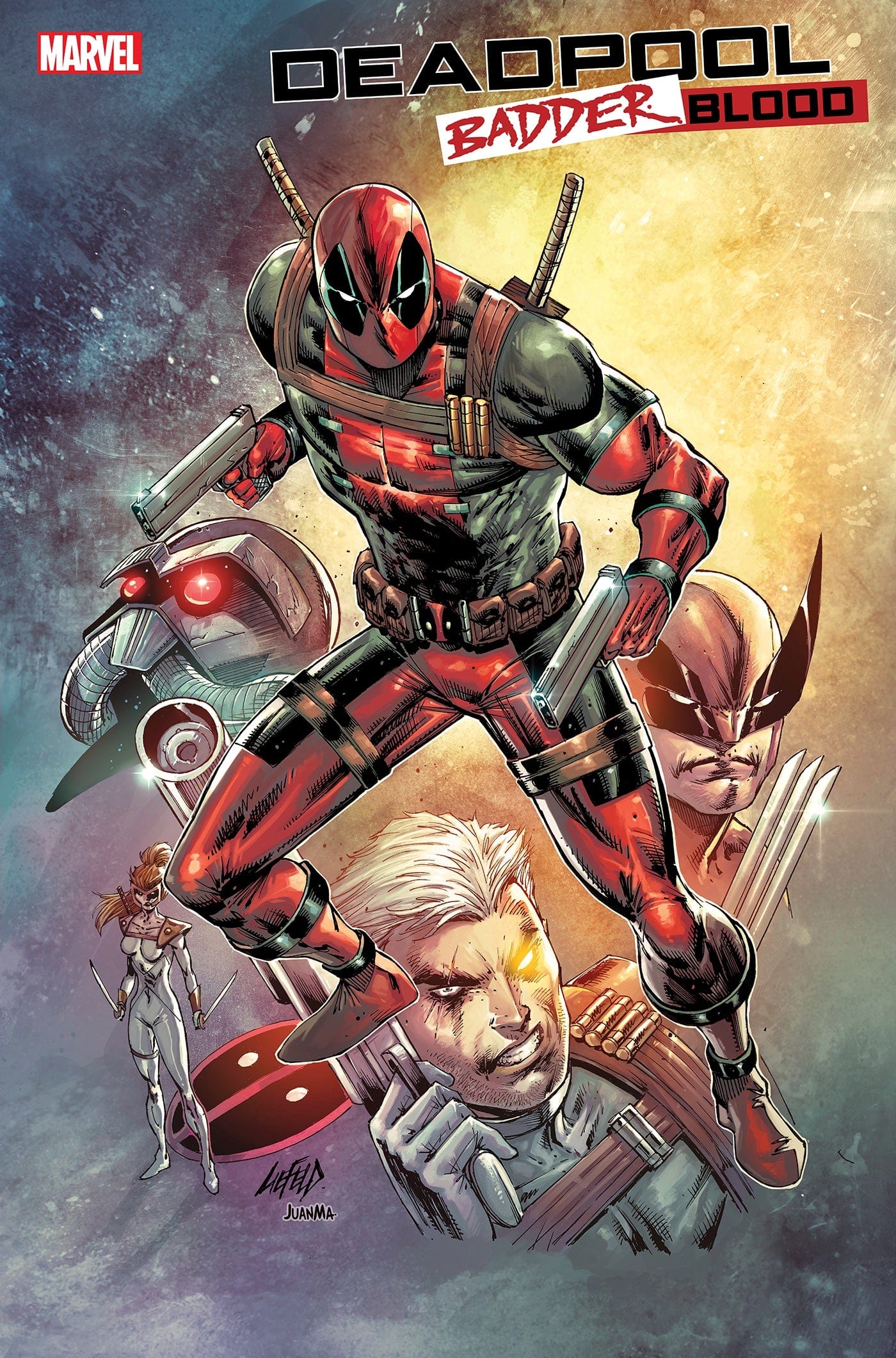 DEADPOOL BADDER BLOOD #4 (OF 5) ROB LIEFELD VAR