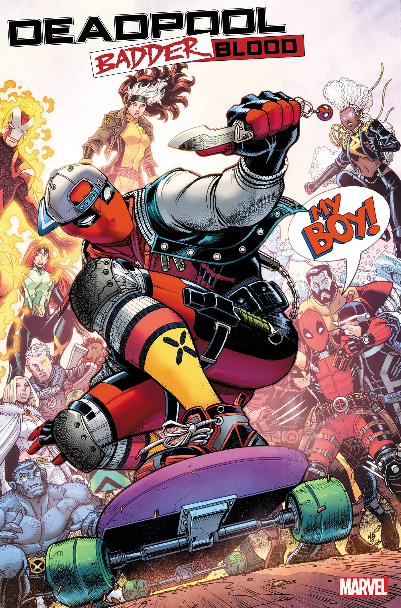 DEADPOOL BADDER BLOOD #5 (OF 5) NICK BRADSHAW NEW CHAMPIONS