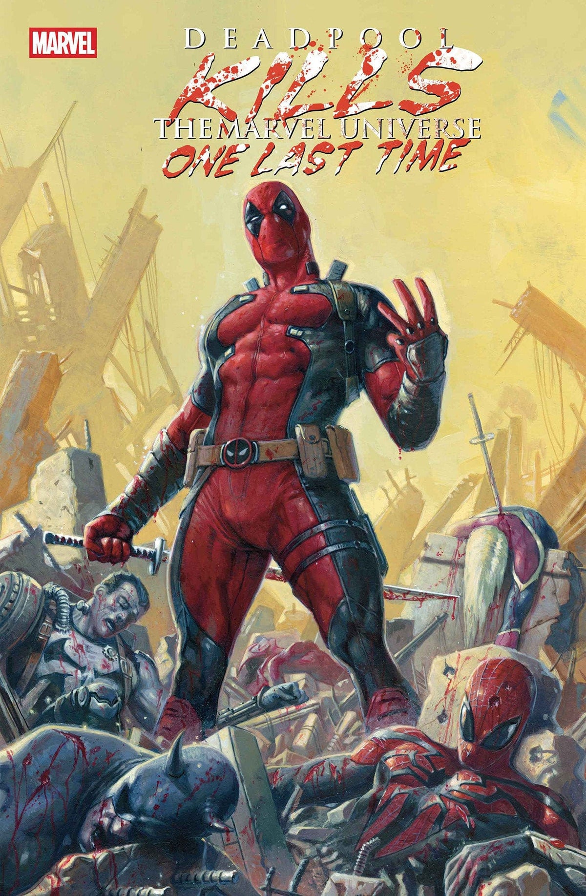 Marvel Comic Books DEADPOOL KILLS THE MARVEL UNIVERSE ONE LAST TIME #1 75960621143200111 PRH-75960621143200111