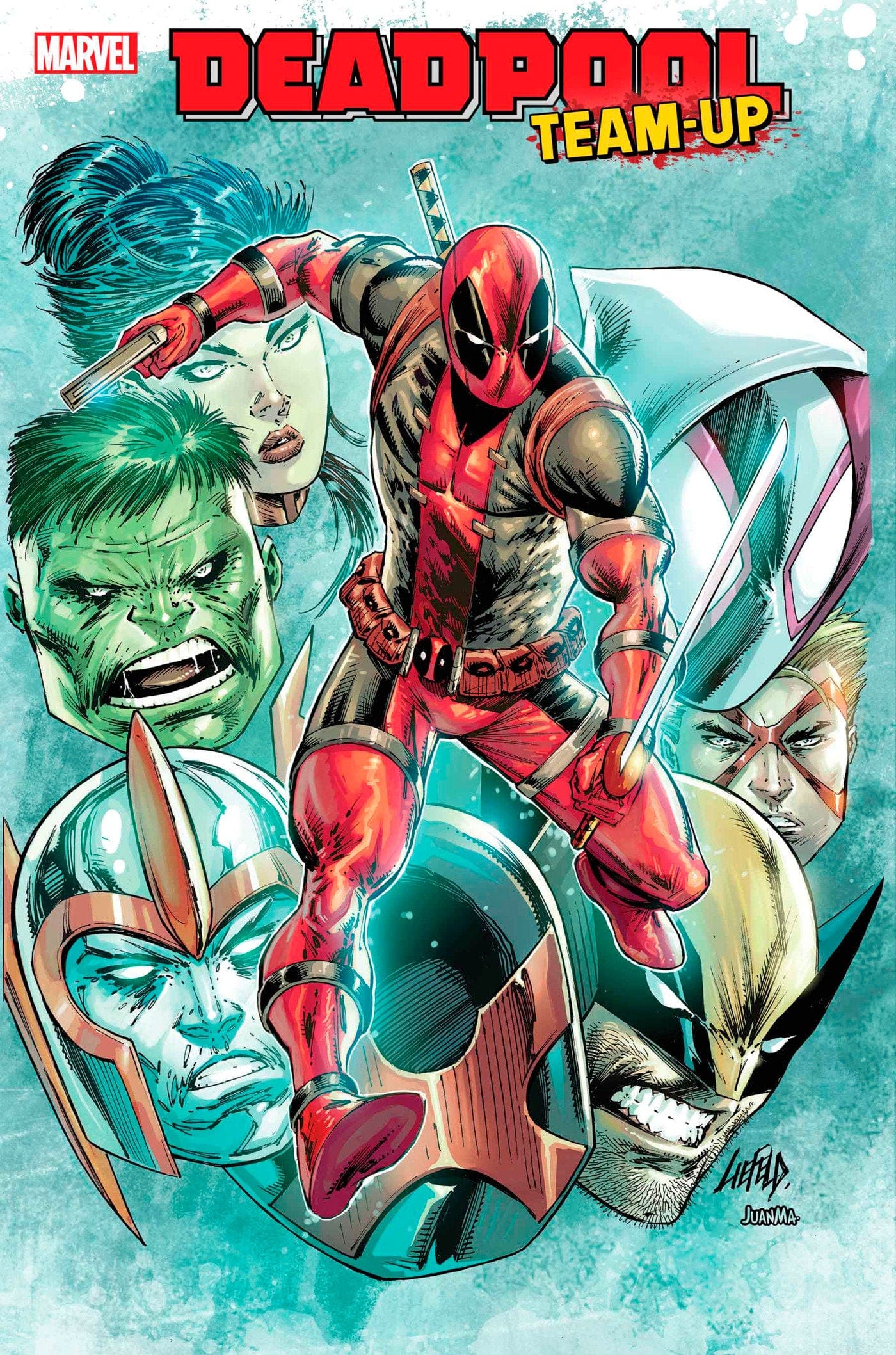 DEADPOOL TEAM-UP #1 ROB LIEFELD FOIL VARIANT