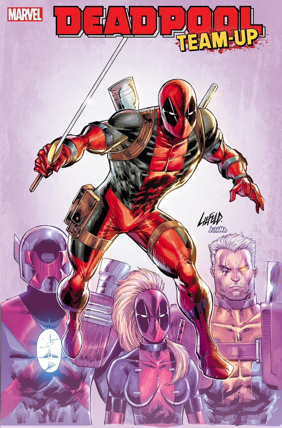 Marvel Comic Books DEADPOOL TEAM-UP #3 ROB LIEFELD VARIANT 75960621003900321 PRH-75960621003900321