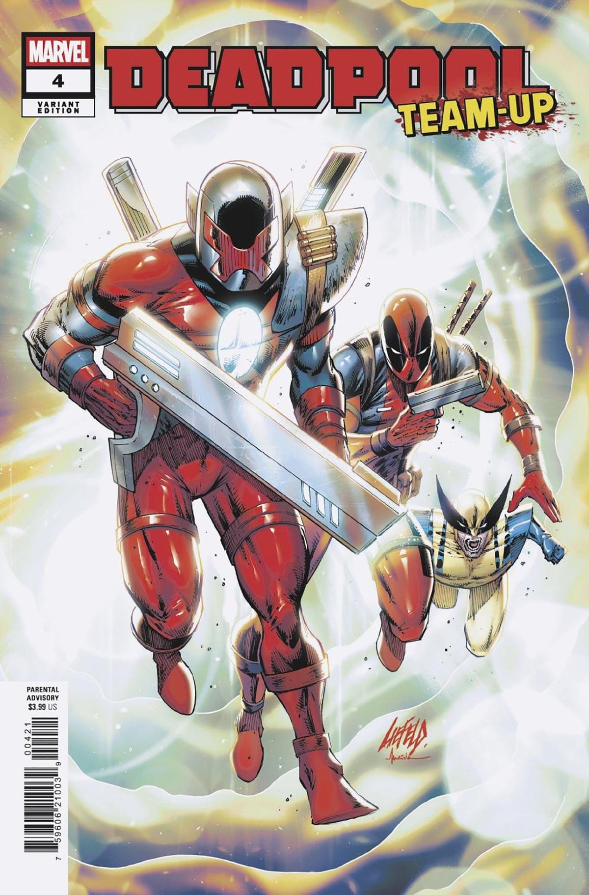 Marvel Comic Books DEADPOOL TEAM-UP #4 ROB LIEFELD VARIANT 75960621003900421 PRH-75960621003900421