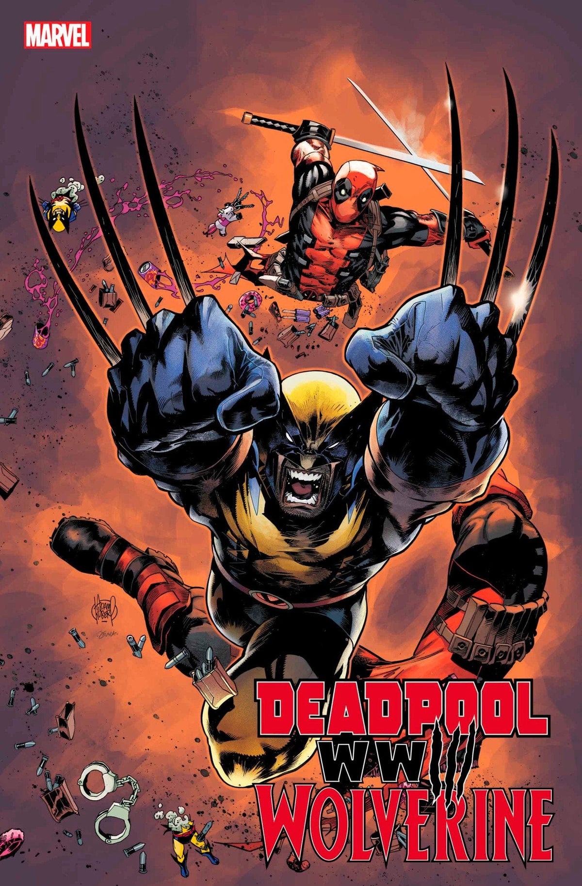 Marvel Comic Books DEADPOOL & WOLVERINE: WWIII #3 75960620648300311 PRH-75960620648300311