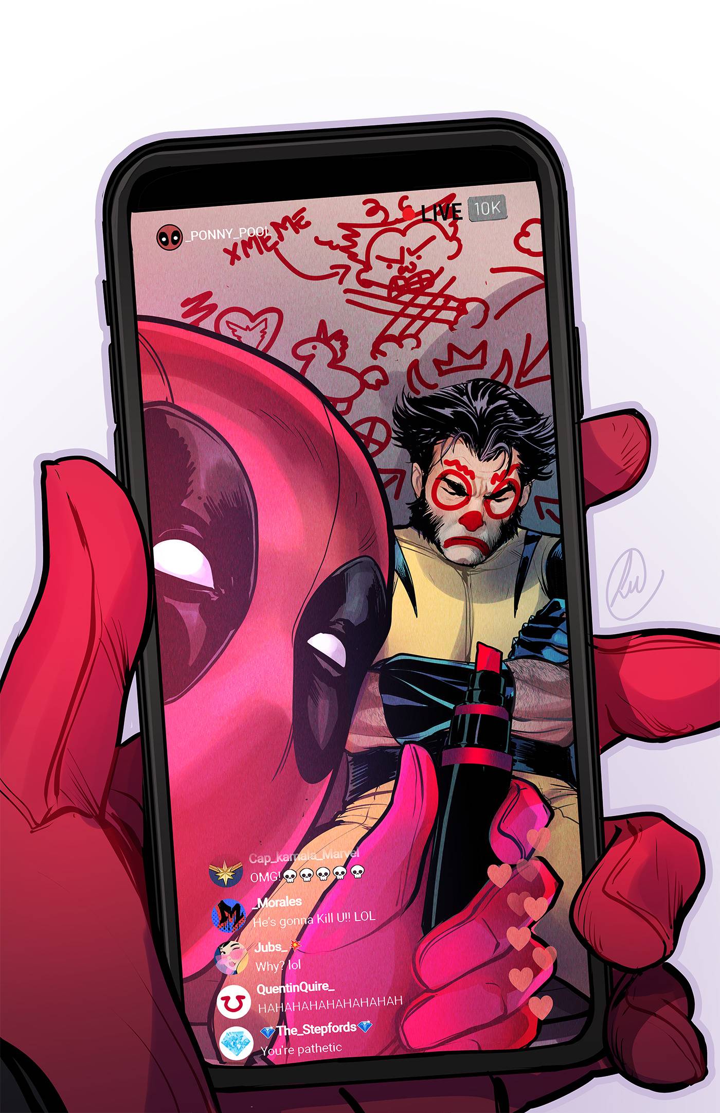 DEADPOOL & WOLVERINE: WWIII #3 LUCAS WERNECK STORMBREAKERS VARIANT