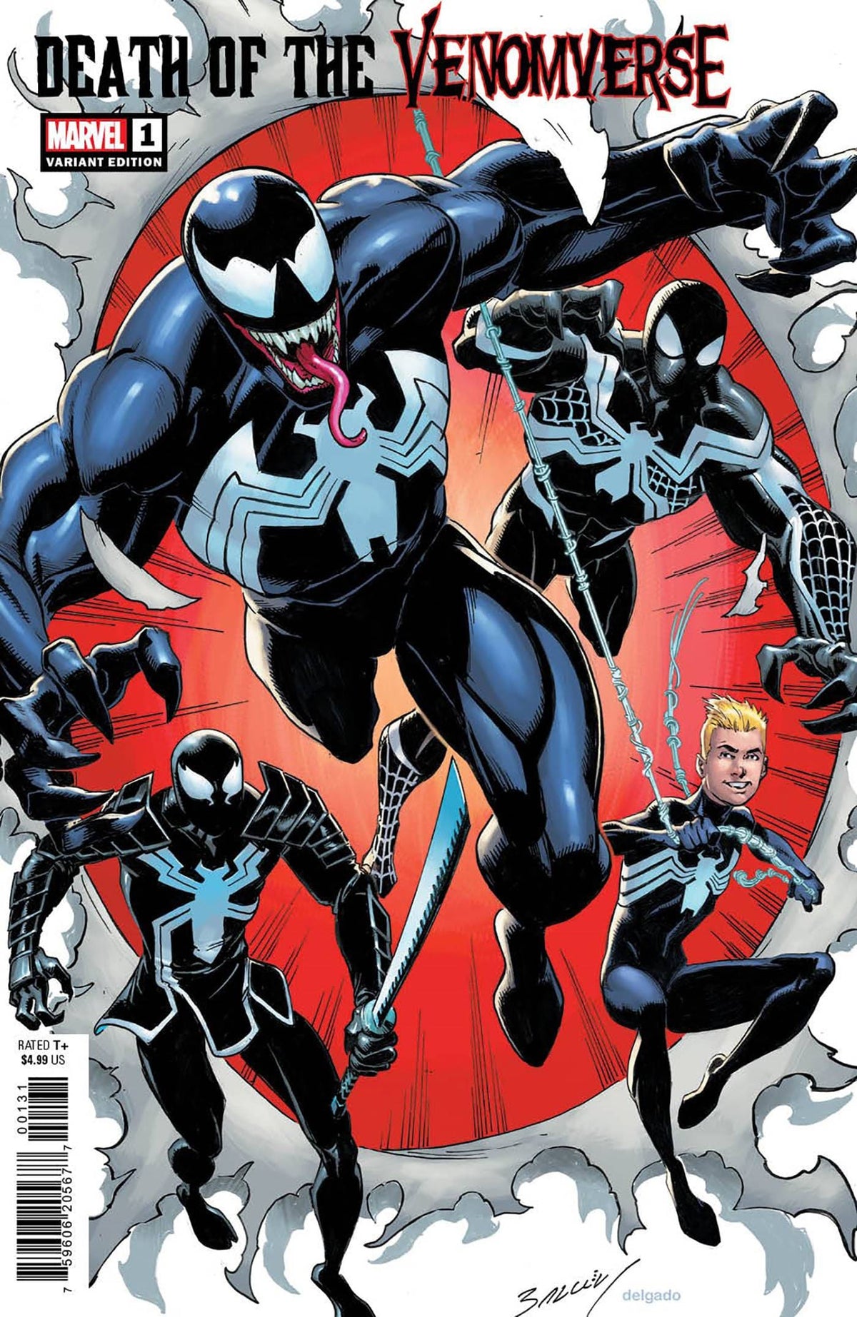 DEATH OF VENOMVERSE #1 MARK BAGLEY VAR