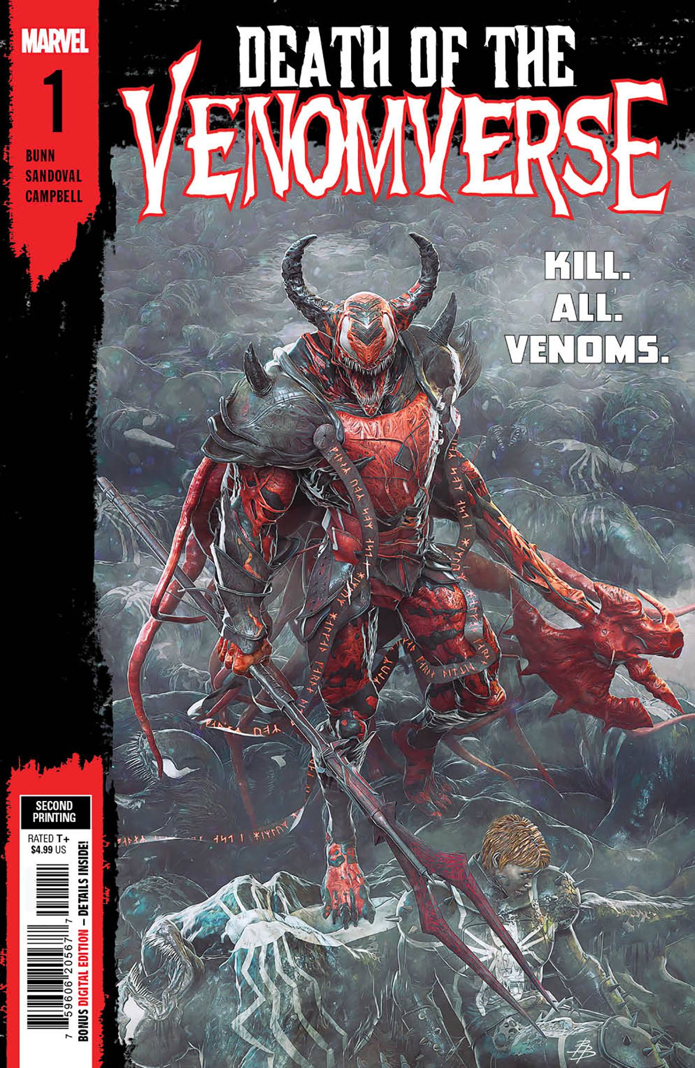 DEATH OF VENOMVERSE #1 (OF 5) 2ND PTG BARENDS VAR