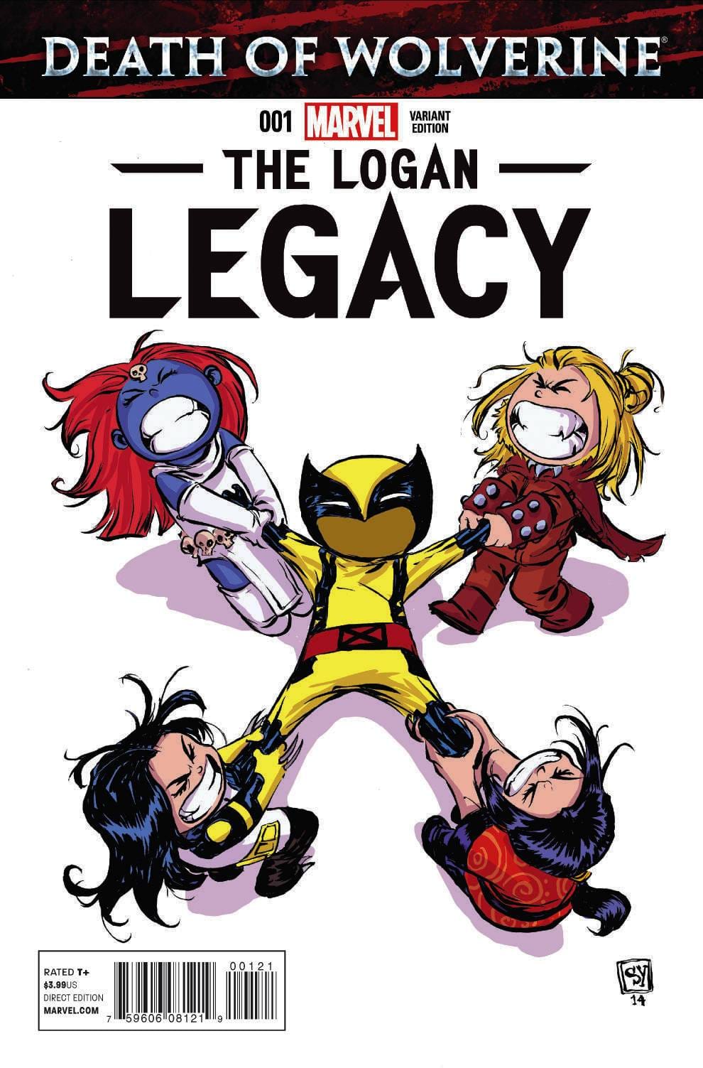 DEATH OF WOLVERINE LOGAN LEGACY #1 YOUNG VAR