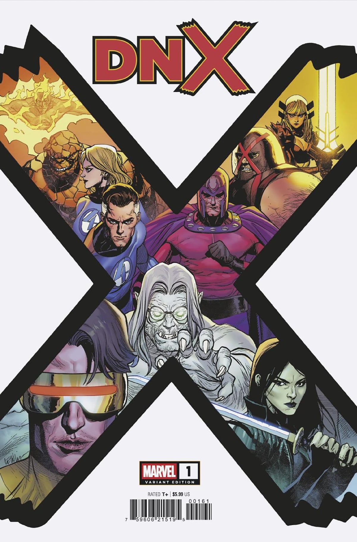 Marvel Comic Books DNX #1 LEINIL YU X VARIANT 75960621519500161 PRH-75960621519500161