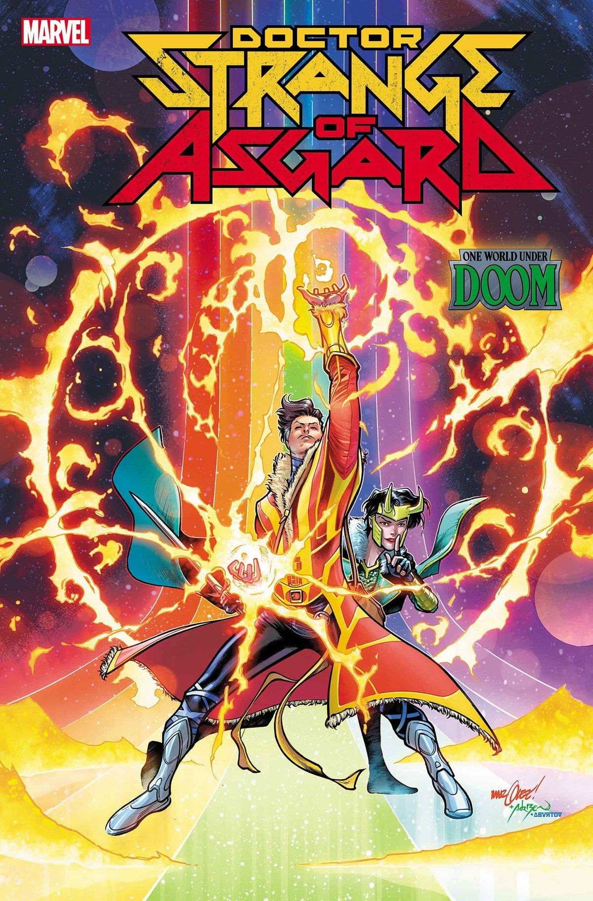 Marvel Comic Books DOCTOR STRANGE OF ASGARD #1 DAVID MARQUEZ VARIANT 75960621153100121 PRH-75960621153100121