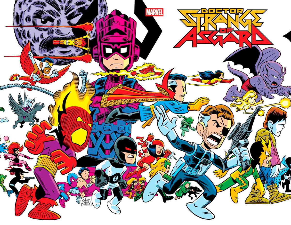 Marvel Comic Books DOCTOR STRANGE OF ASGARD #2 CHRIS GIARRUSSO MARVEL UNIVERSE CONNECTING VARIANT D  [DOOM] 75960621153100221 PRH-75960621153100221