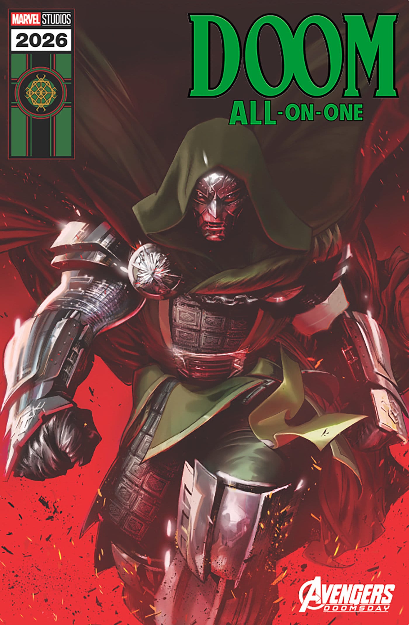 DOOM ALL-ON-ONE #1 ALEXANDER LOZANO MARVEL STUDIOS AVENGERS: DOOMSDAY VARIANT (Release Date: 10/14/2026)