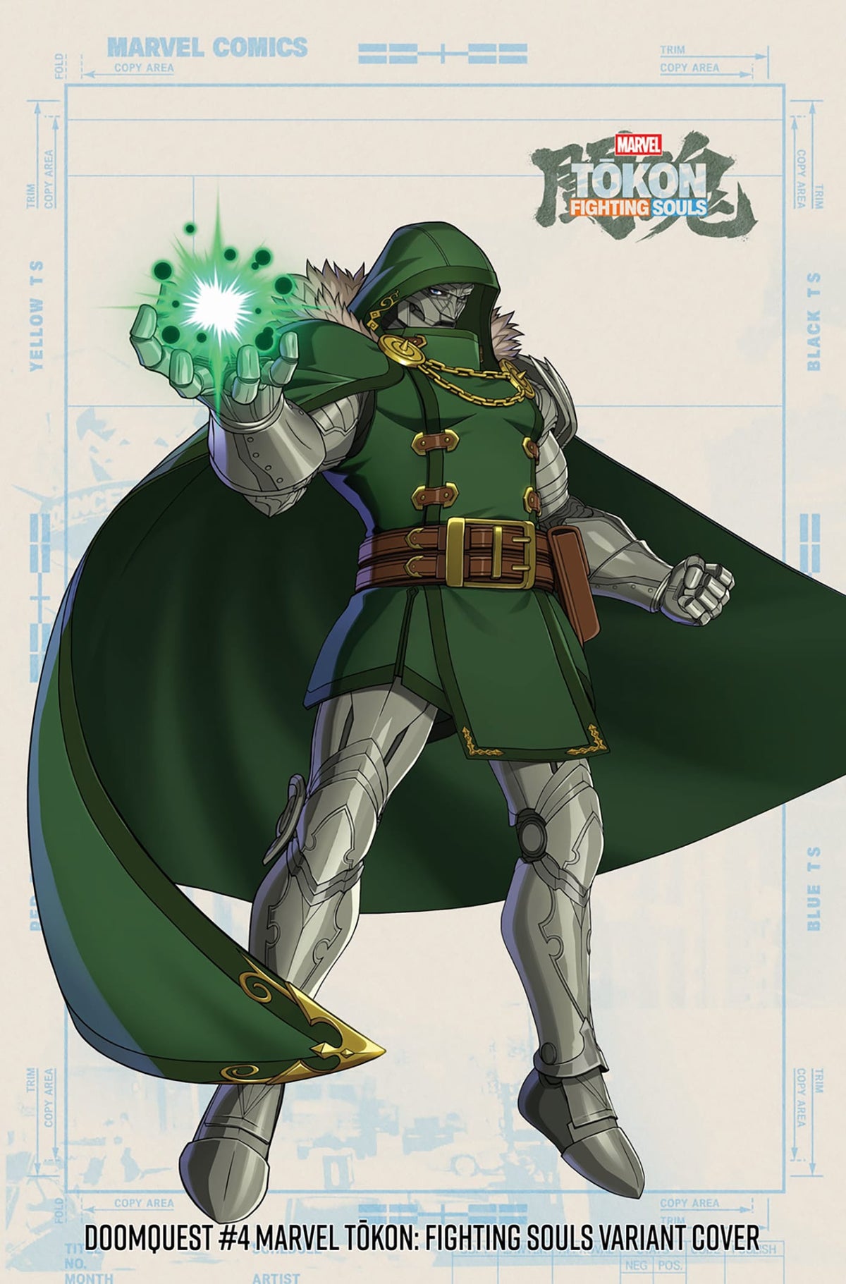 Marvel Comic Books DOOMQUEST #4 MARVEL TOKON: FIGHTING SOULS VARIANT (Release Date: 08/19/2026) 75960621590400431 PRH-75960621590400431