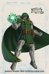 Marvel Comic Books DOOMQUEST #4 MARVEL TOKON: FIGHTING SOULS VARIANT (Release Date: 08/19/2026) 75960621590400431 PRH-75960621590400431