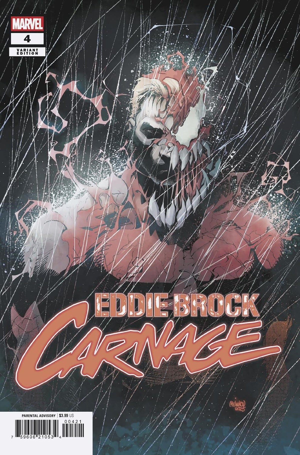 Marvel Comic Books EDDIE BROCK: CARNAGE #4 GLEB MELNIKOV VARIANT 75960621053400421 PRH-75960621053400421