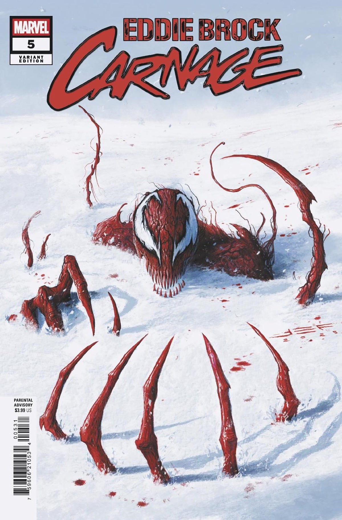 Marvel Comic Books EDDIE BROCK: CARNAGE #5 JUAN FERREYRA VARIANT 75960621053400531 PRH-75960621053400531