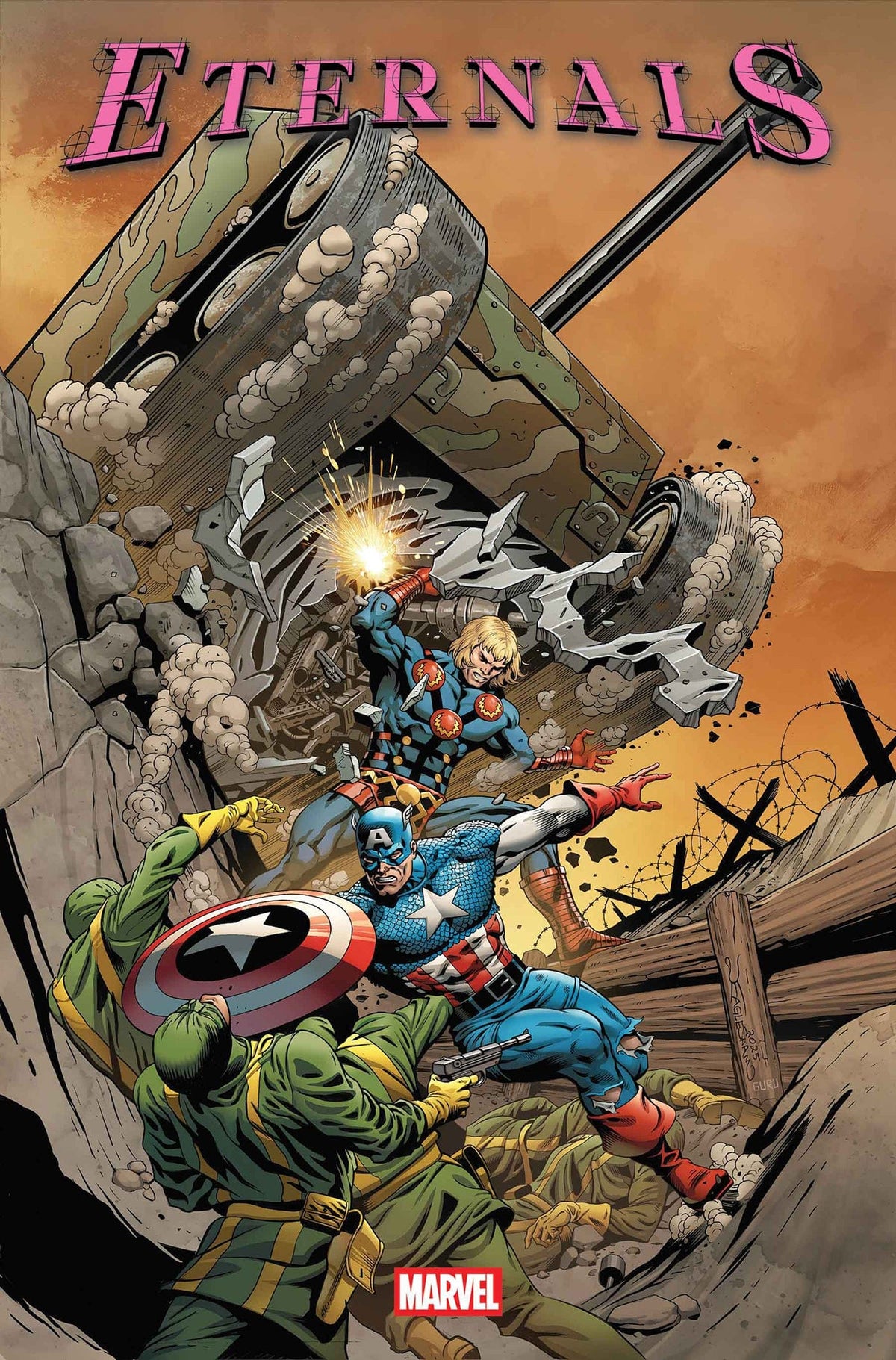 Marvel Comic Books ETERNALS 50TH ANNIVERSARY SPECIAL #1 DALE EAGLESHAM VARIANT 75960621501000141 PRH-75960621501000141